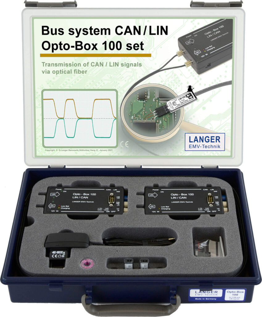 OB100セット Opto-Box 100 LIN and CAN